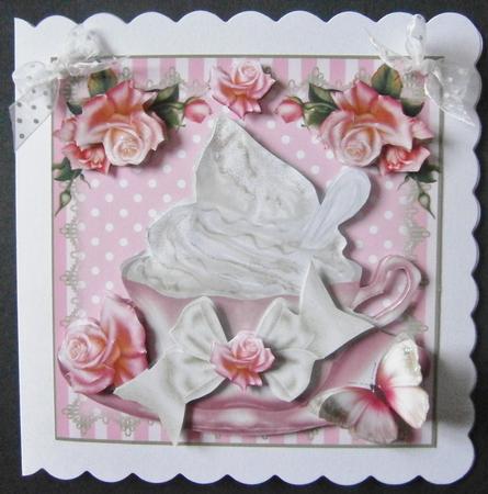 Coffee Break Card Front Kit by Davina Rundle