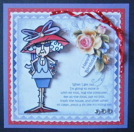 8x8 Stella's Moving in with Her Kids Mini Kit by Davina Rundle