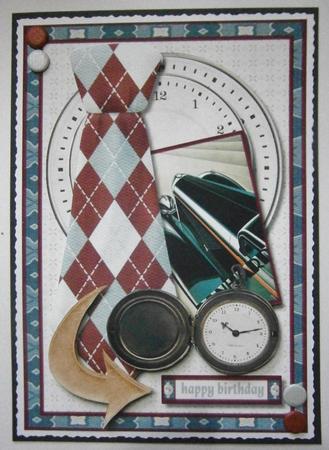 Male Card Necktie by Davina Rundle