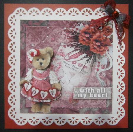 With All My Heart 7x7 Topper and Inlet 113 by Davina Rundle