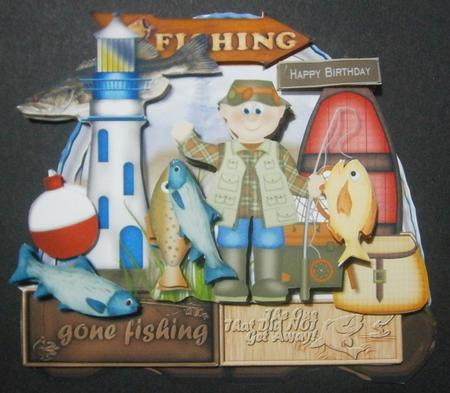 'gone Fishing 'mini Kit by Davina Rundle