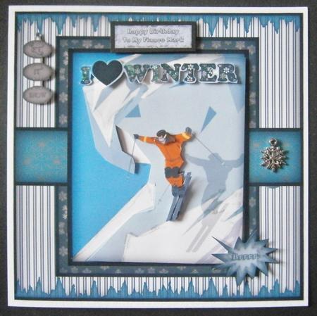 Men Skier Mkit by Davina Rundle