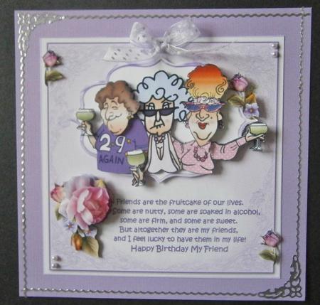 8x8 Stella and Her Fruitcake Friends Mini Kit by Davina Rundle