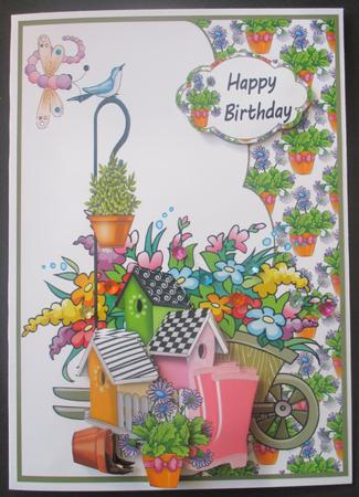 A Summer Garden by Davina Rundle
