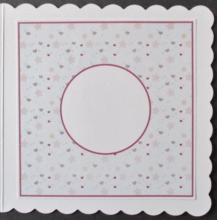 Valentine Hearts and Stars Insert 8x8 by Davina Rundle