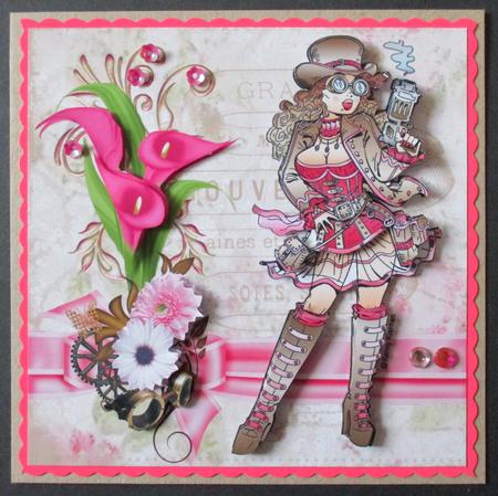 8x8 Miss Scarlett Mini Kit by Davina Rundle