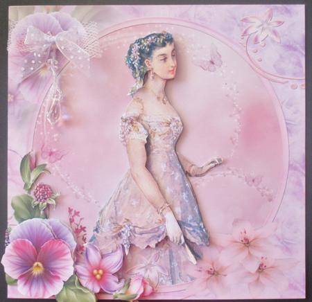 Victorian Lady Butterfly Dreams by Davina Rundle