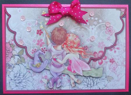 Loving Cuddles Envelope Card by Davina Rundle
