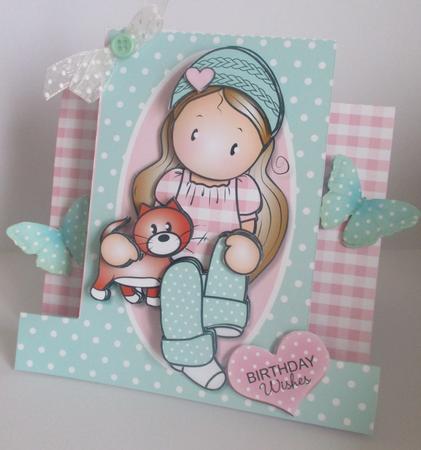 Chloe & Pickles Stepper Card Mini Kit by Davina Rundle