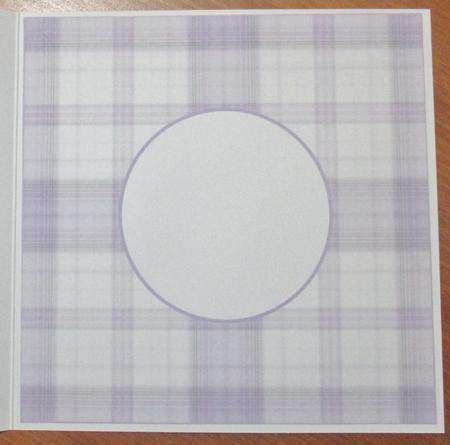 Easter Plaid Insert 8x8 5 by Davina Rundle