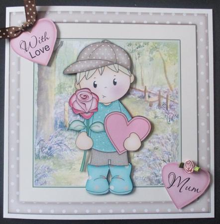 Josh with Rose by Davina Rundle