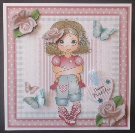 Poppy in Sneakers by Davina Rundle