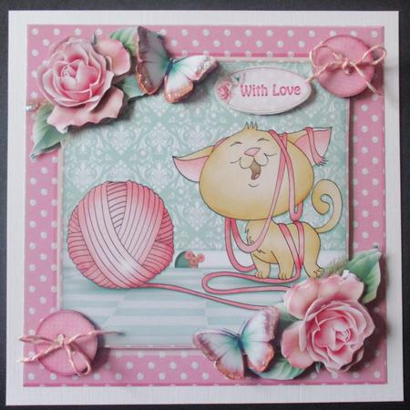 The Playful Kitten by Davina Rundle