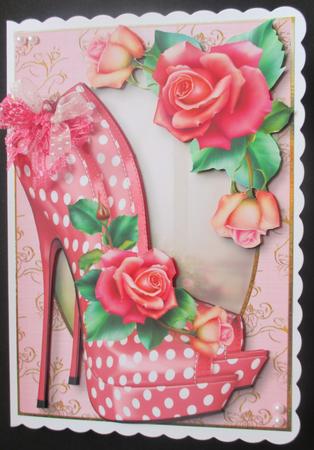 The Eccentric Shoes & Downton Roses by Davina Rundle
