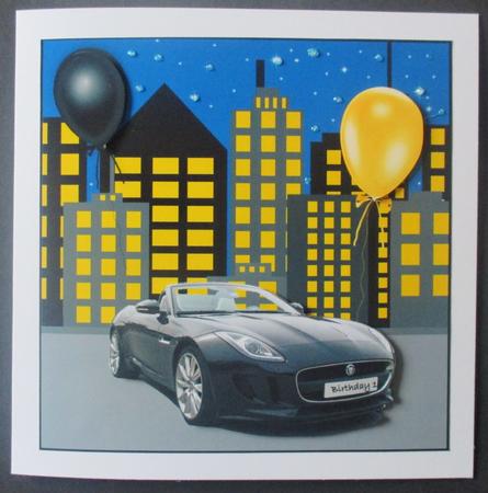 Sporty Jag by Davina Rundle
