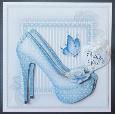 Blue Shoes by Davina Rundle