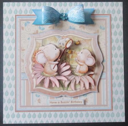Bee Mine Mice / Buzzin Birthday Mini Kit by Davina Rundle