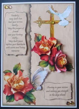 May God's Love Heal Your Sorrow by Davina Rundle