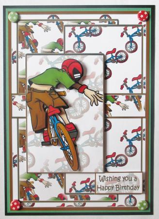 Bmx Birthday by Davina Rundle