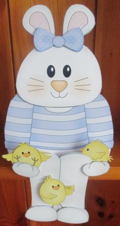 3D on the Shelf Card Kit - Easter Bunny by Davina Rundle