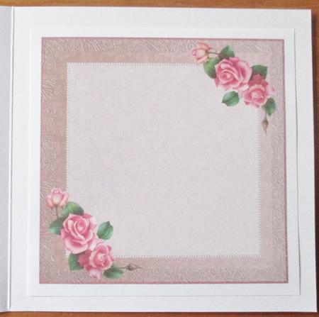 Lovely Roses 7x7 Insert by Davina Rundle