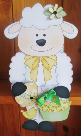 3D on the Shelf Card Kit - Easter Lamb by Davina Rundle