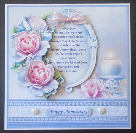 Frosted Rose & Verse Wedding or Anniversary 8x8 Mini Kit by Davina Rundle