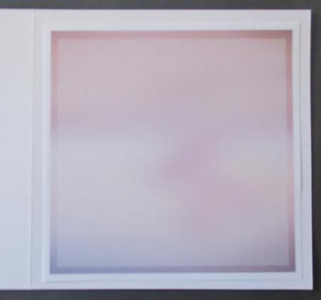 Hyacinth Blush 8x8inch Card Insert by Davina Rundle