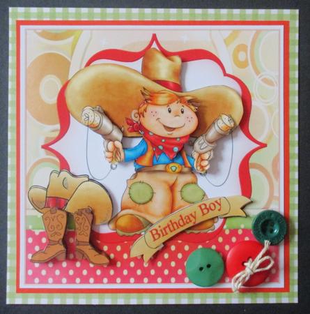 8x8 My Special Little Cowboy Mini Kit by Davina Rundle