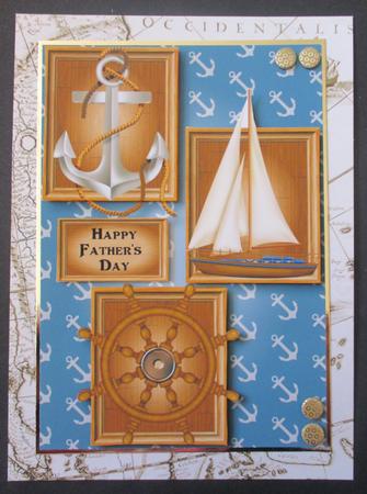 Nautical - Male Frame Trio by Davina Rundle