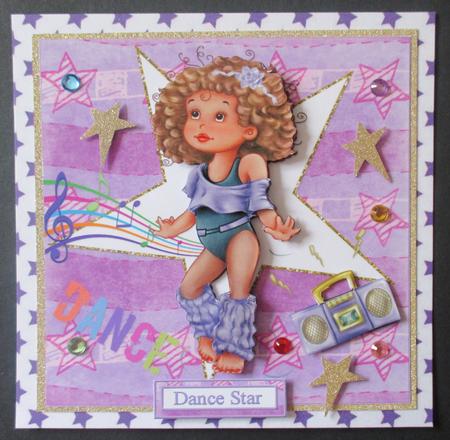 8x8 My Little Dance Star Mini Kit by Davina Rundle