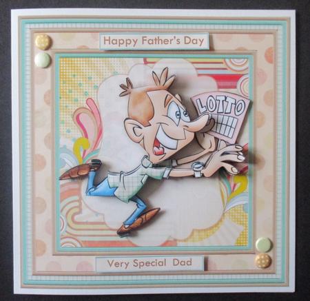 Lottery Winner All Occasions 8x8 Mini Kit, Ages & Decoupage by Davina Rundle