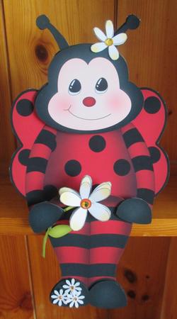 3D on the Shelf Card Kit - Bugs Ladybird by Davina Rundle