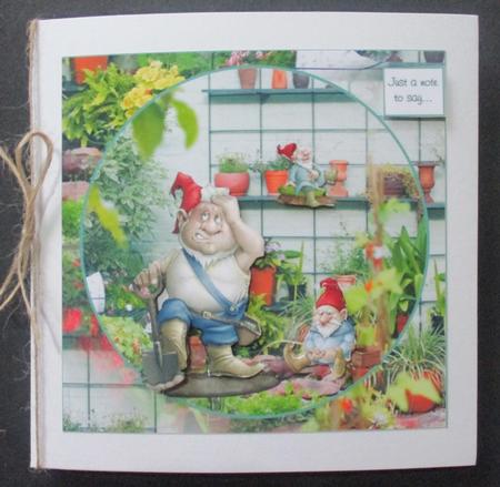 Gnomeo in the Garden by Davina Rundle
