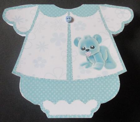 Romper Suit Blue by Davina Rundle