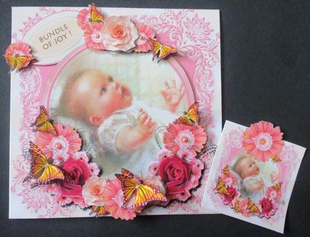 Beautiful Baby and Butterflies Mini Kit by Davina Rundle