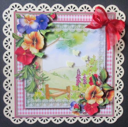 Beautiful Country Style and Pansy's  by Davina Rundle