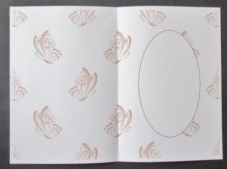Butterfly Embellishment Brown Insert by Davina Rundle