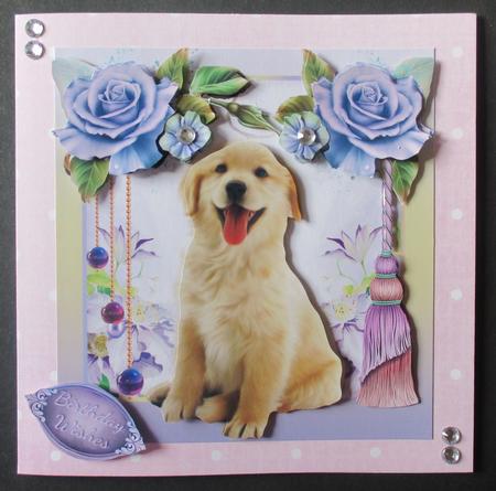 Labrador Puppy Mini Card Kit by Davina Rundle
