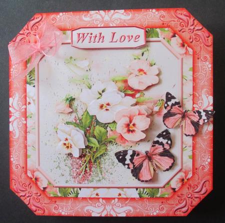 Shape Cardtopper 340 Apricot by Davina Rundle
