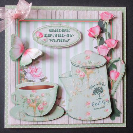 Floral Tea by Davina Rundle