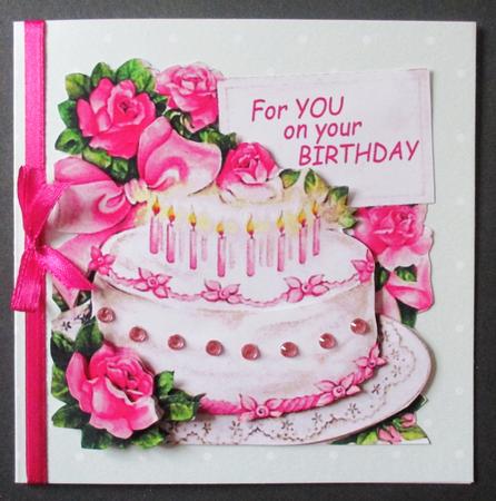 Birthday Cake, Pink by Davina Rundle