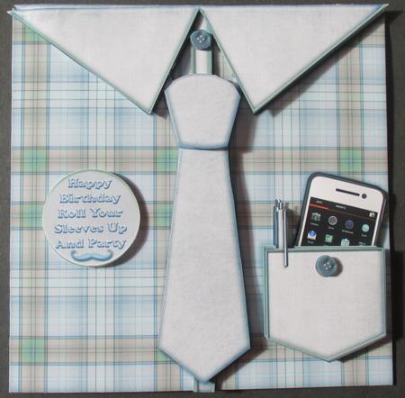 Blue Tie Guy by Davina Rundle