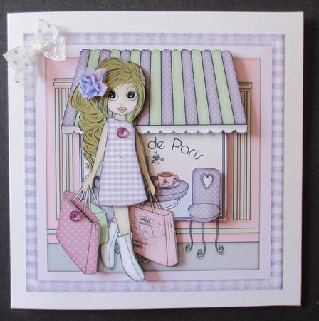 Shopping in Paris Mini Kit by Davina Rundle