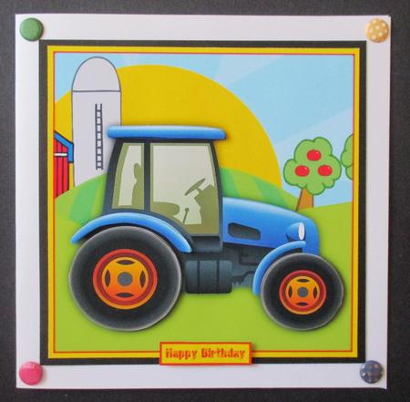 Tractor by Davina Rundle