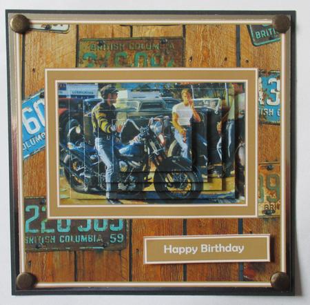Number Plates - Harley Davidson by Davina Rundle