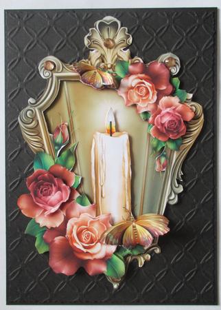 Antique Rose Lantern by Davina Rundle
