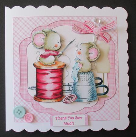 8x8 Does Anyone a Good Seamstess Mini Kit by Davina Rundle