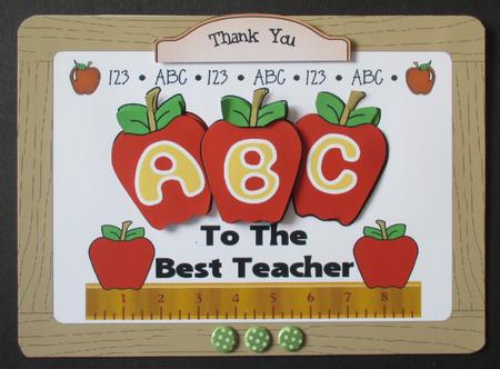 To the Best Teacher by Davina Rundle
