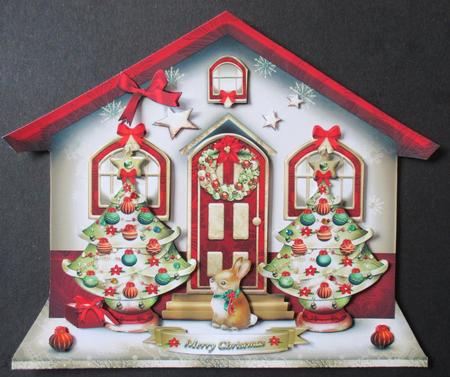 Cute Christmas House for Kids by Davina Rundle